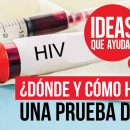 cómo hacerte una prueba de VIH