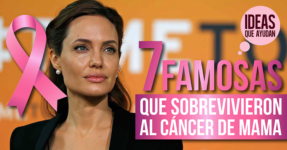 7 famosas que sobrevivieron al cáncer de mama