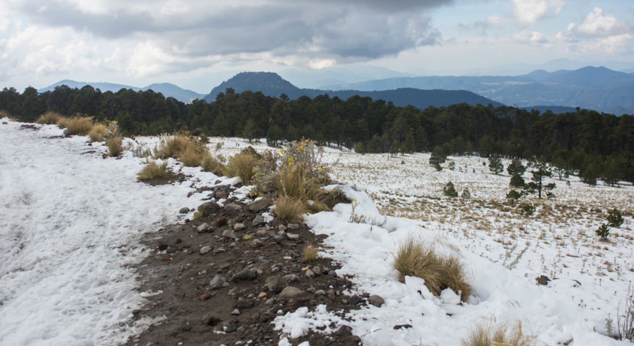 La Marquesa se llena de nieve