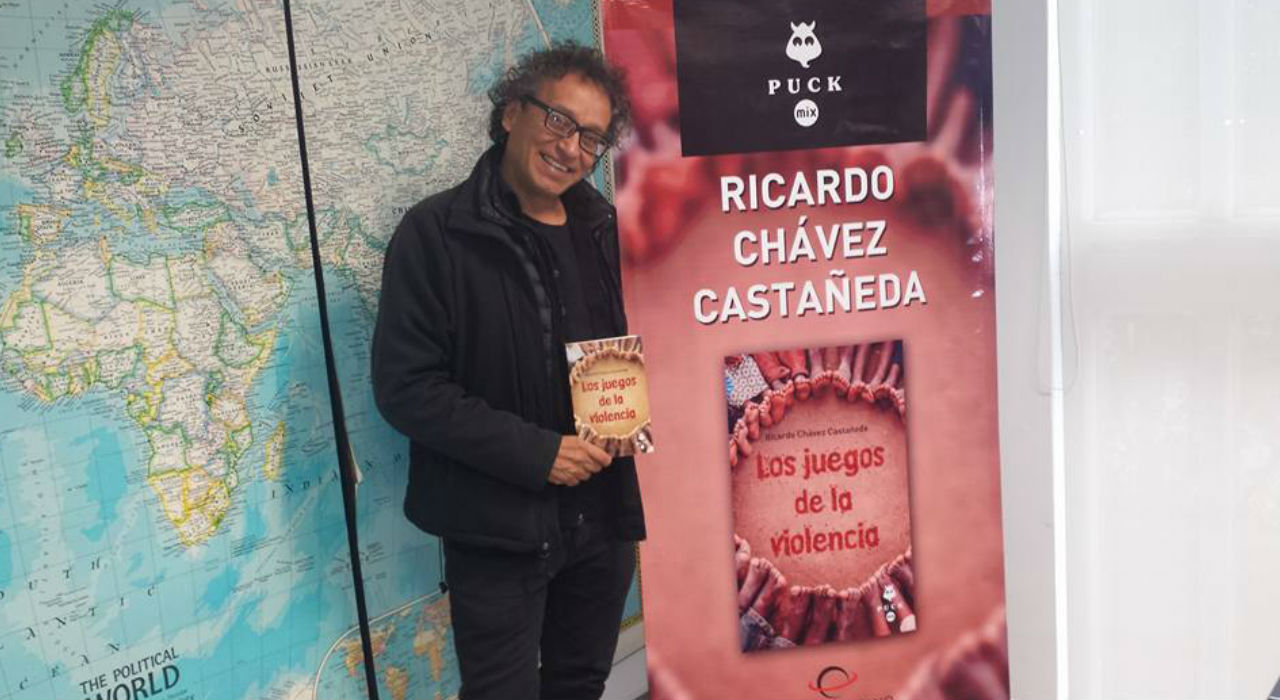 Ricardo Chávez C. presenta su libro «Los Juegos de la Violencia»