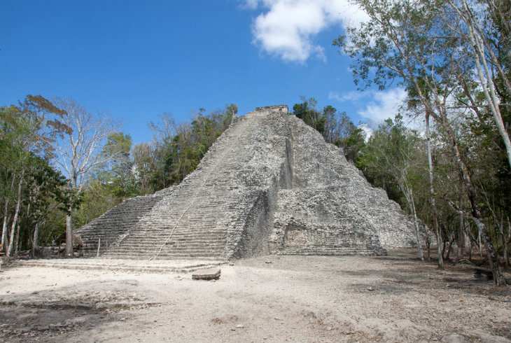 Visita la zona arqueológica de Cobá, en Quintana Roo