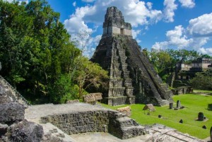 Las pirámides de Tikal, en Guatemala