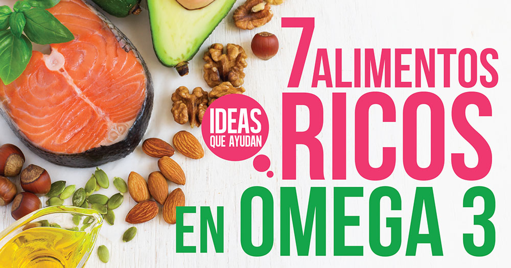 7 alimentos ricos en omega 3