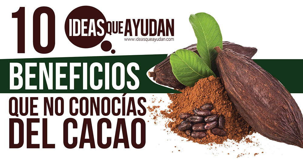 Beneficios del cacao que no tal vez no conocías