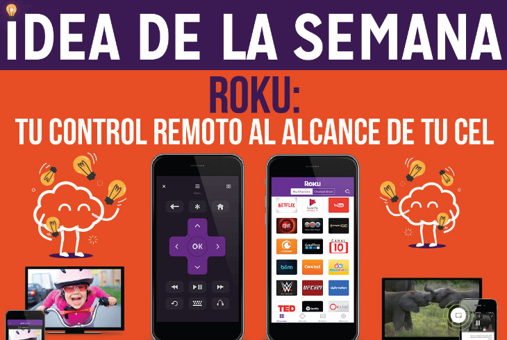 Roku: tu control remoto al alcance de tu cel