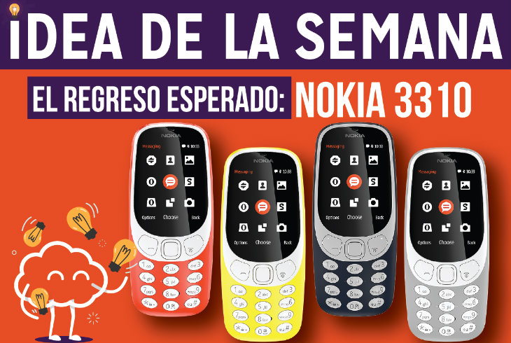 El regreso esperado: Nokia 3310 ¡indestructible!