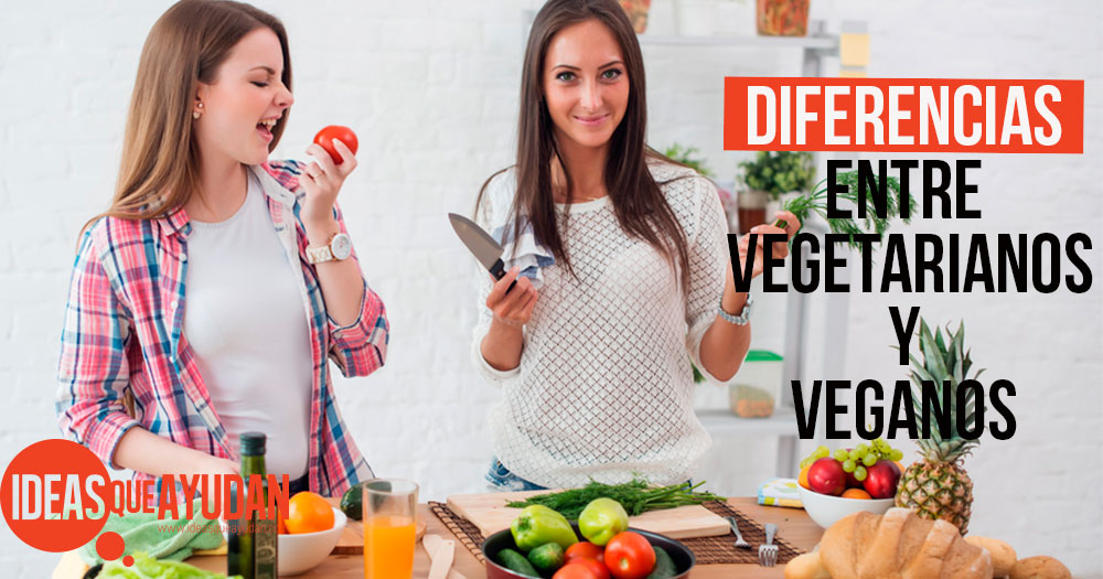 Diferencia entre vegetarianos y veganos