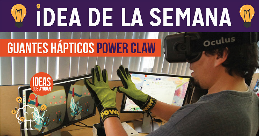 Guantes hápticos Power Claw, cuando la realidad virtual se vuelve más real