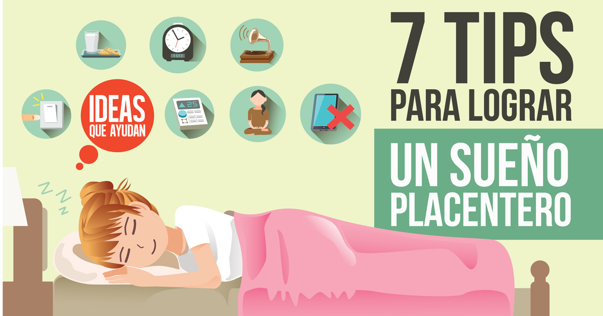 7 tips para lograr un descanso placentero