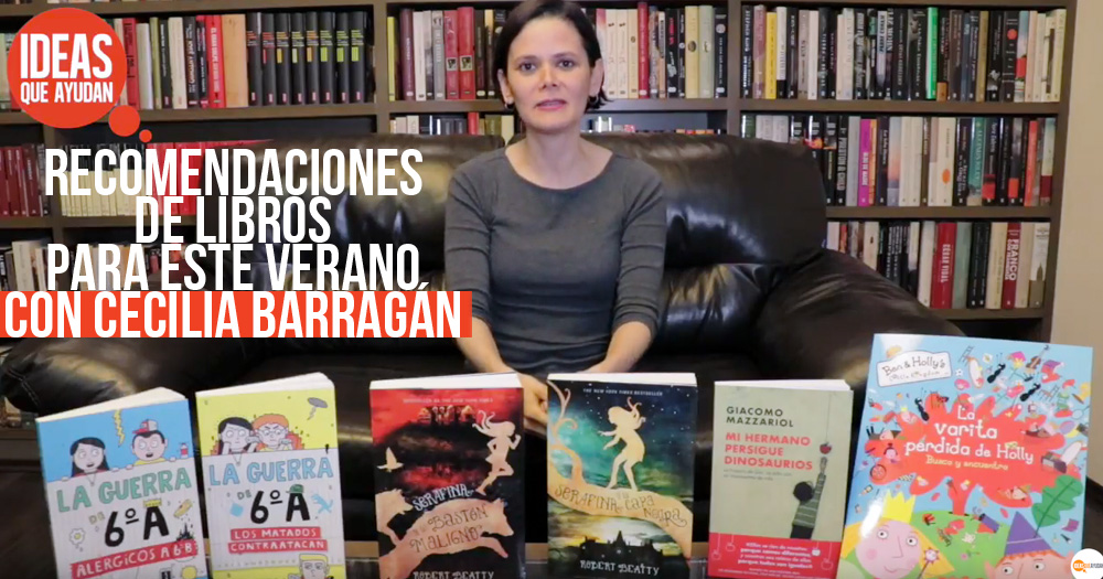 Recomendaciones de libros para este verano con Cecilia Barragán