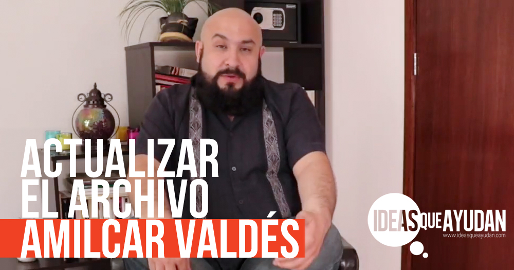 Actualizar el archivo Amilcar Valdés de Evolución Terapéutica