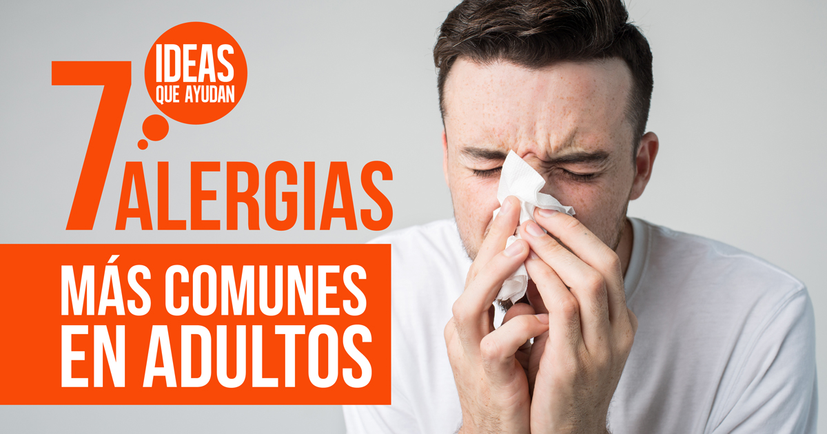 7 alergias más comunes en adultos