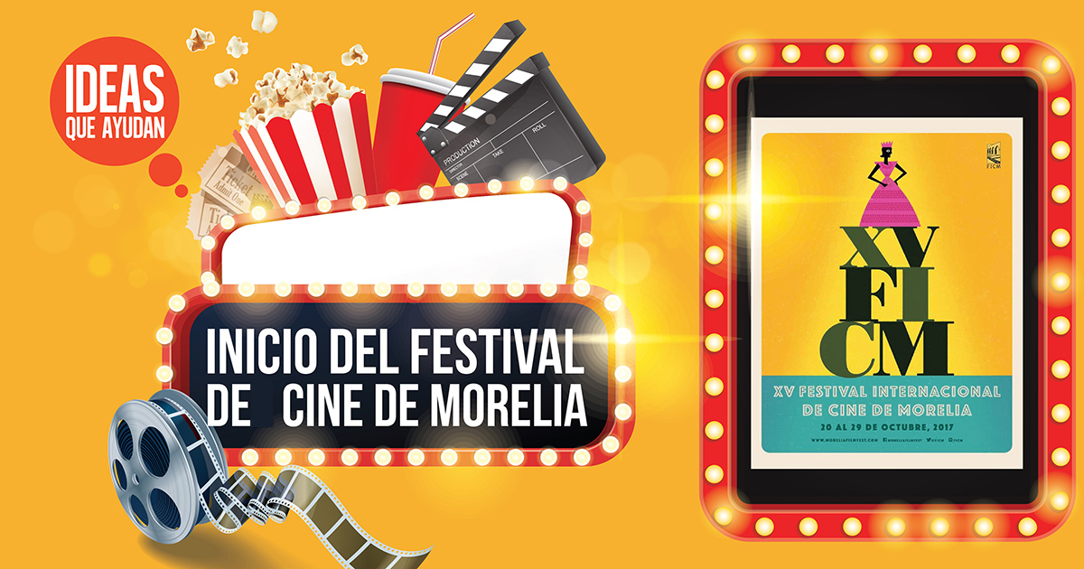 Inicio del Festival internacional de cine de Morelia