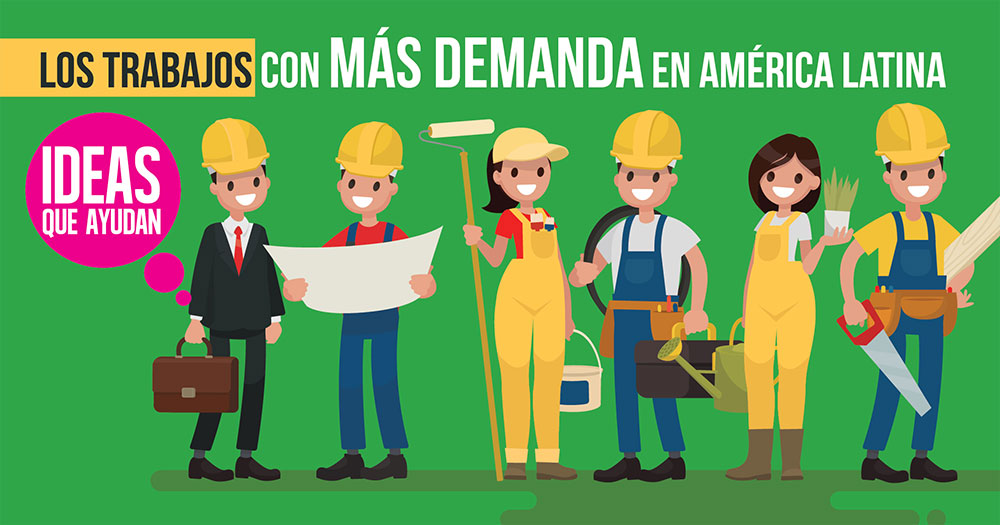 trabajos con mas demanda en America latina