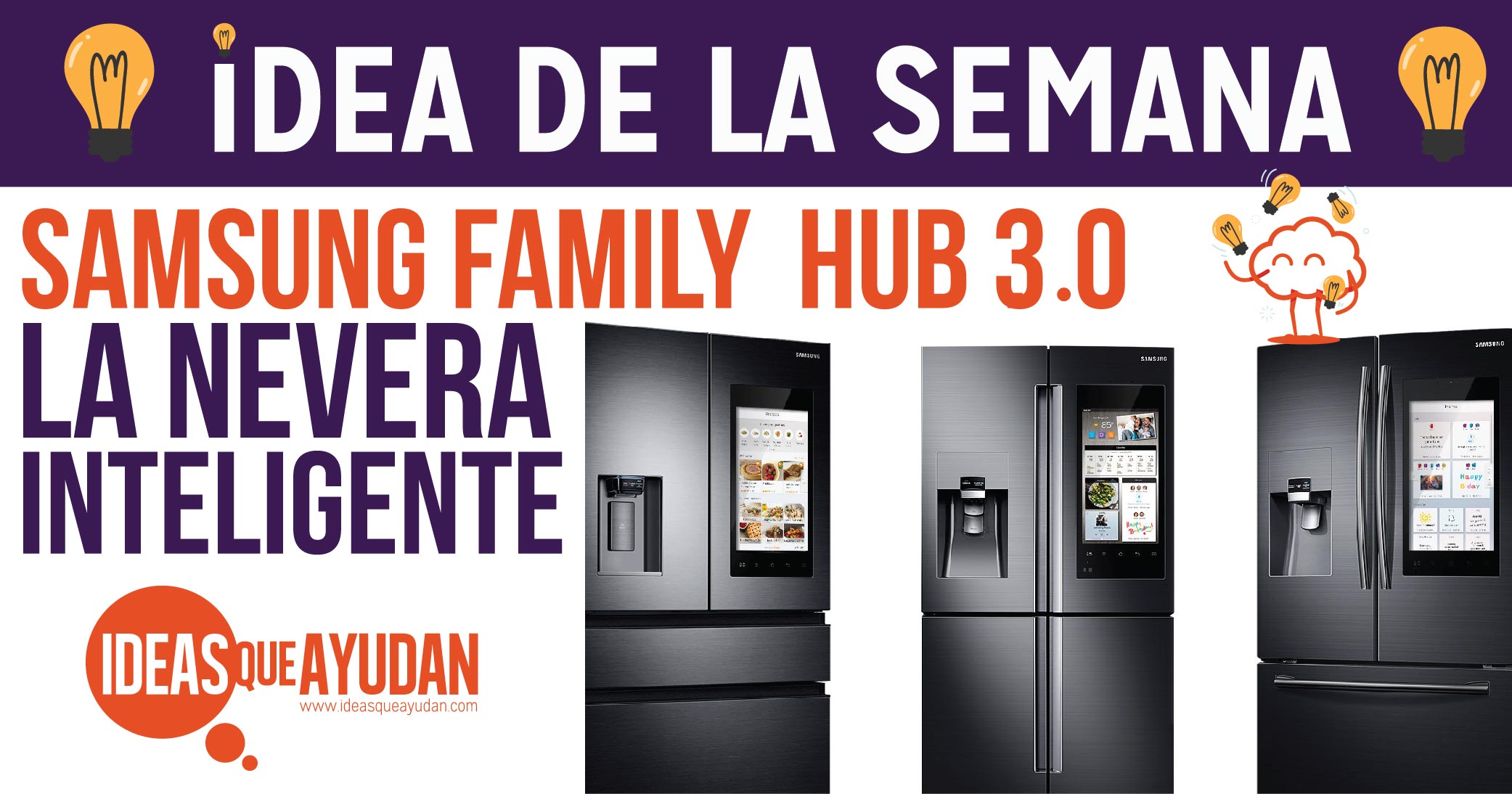 Samsung family hub 3.0, el refrigerador inteligente