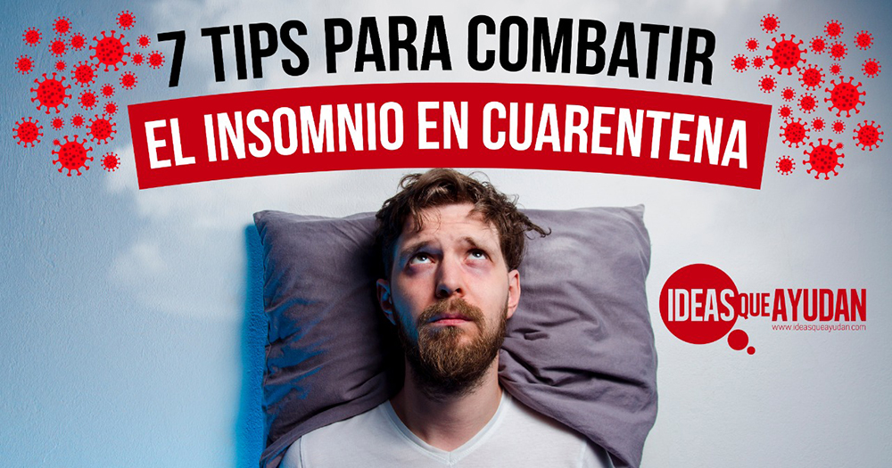 tips para combatir el insomnio en cuarentena