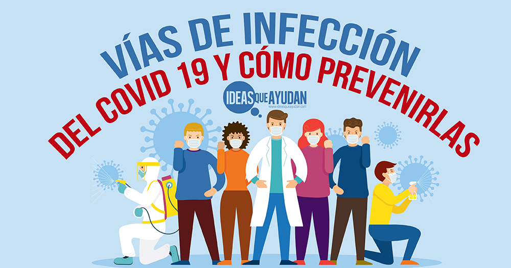Vías de infección del COVID 19 y cómo prevenirlas
