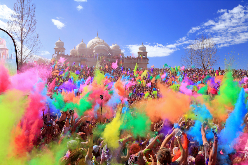 festival holi india