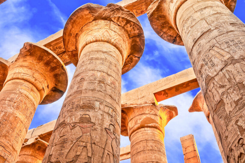 Templo de Luxor en Karnak Egipto