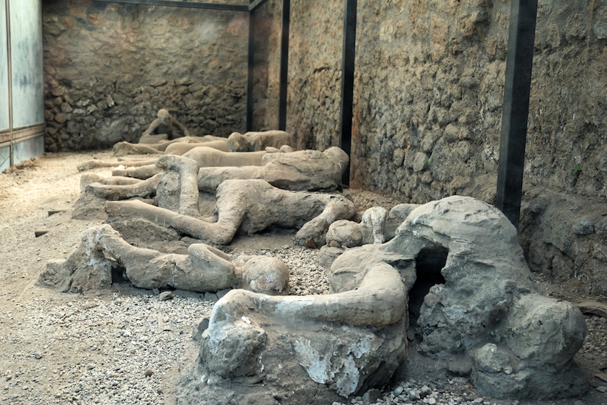 Pompeya, la ciudad enterrada en cenizas