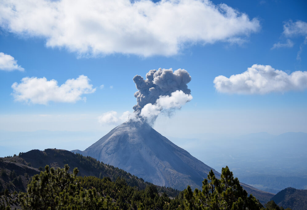 Volcanes activos en México
