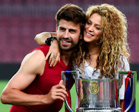 Shakira le dedicó muchas canciones a Piqué a lo largo de su relación.