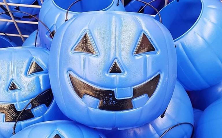 ¿Qué significa la calabaza color azul en Halloween?